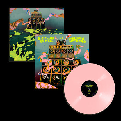 Nightmares on Wax vs Adrian Sherwood - In A Space Outta Dub (Light Rosé LP Vinyl) UPC: 5056818806315