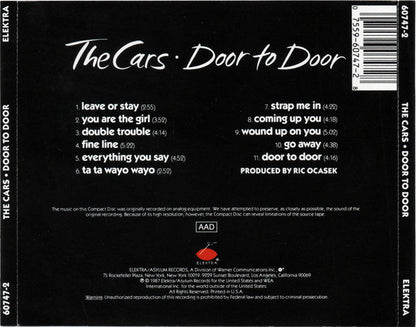 Cars, The : Door To Door (Album)