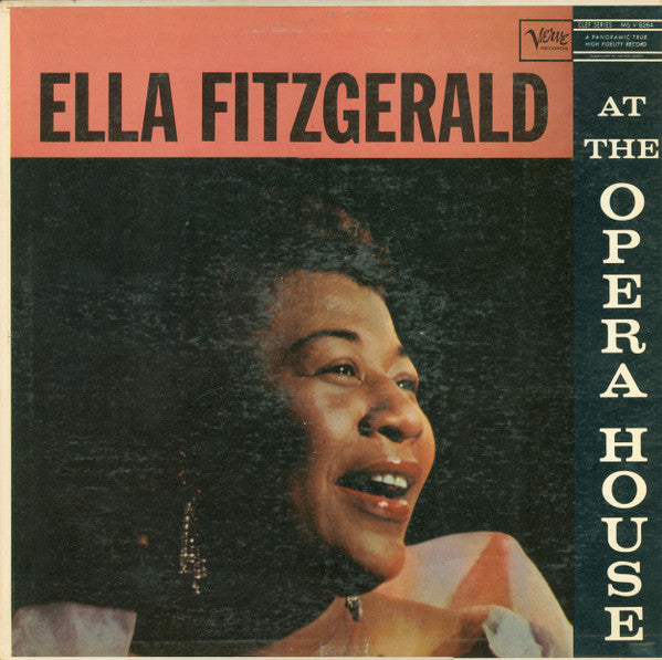 Ella Fitzgerald : Ella Fitzgerald At The Opera House (LP,Album,Mono)