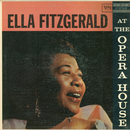 Ella Fitzgerald : Ella Fitzgerald At The Opera House (LP,Album,Mono)