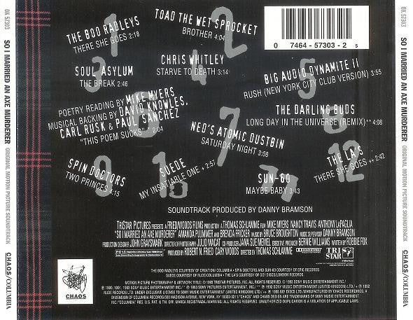 Various : So I Married An Axe Murderer (Compilation)