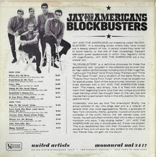 Jay & The Americans : Blockbusters (LP,Album,Mono)