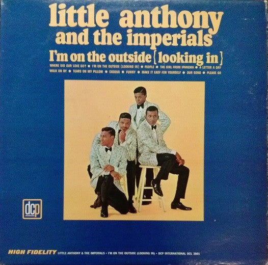 Little Anthony & The Imperials : I'm On The Outside (Looking In) (LP,Album,Mono)