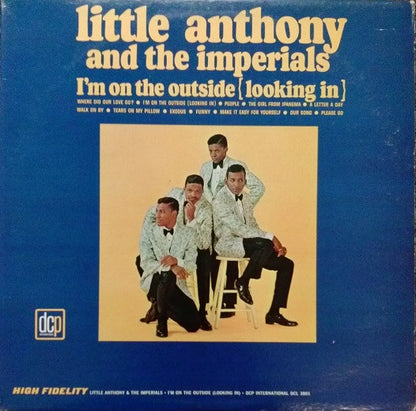 Little Anthony & The Imperials : I'm On The Outside (Looking In) (LP,Album,Mono)