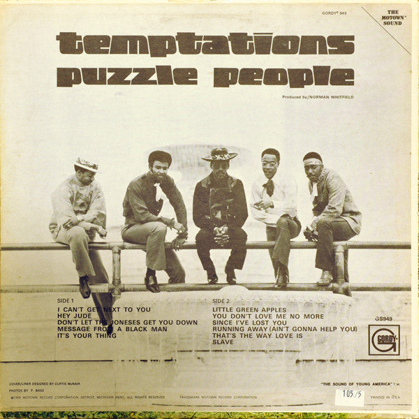 Temptations, The : Puzzle People (LP,Album,Stereo)