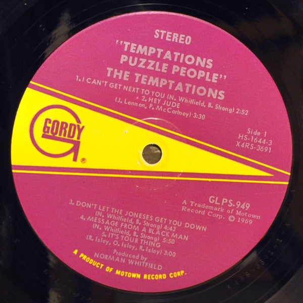 Temptations, The : Puzzle People (LP,Album,Stereo)
