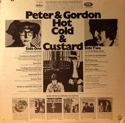 Peter & Gordon : Hot Cold & Custard (LP,Album)