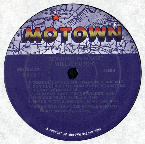 Willie Hutch : Concert In Blues (LP,Album)