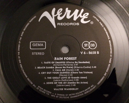 Walter Wanderley : Rain Forest (LP,Album,Stereo)