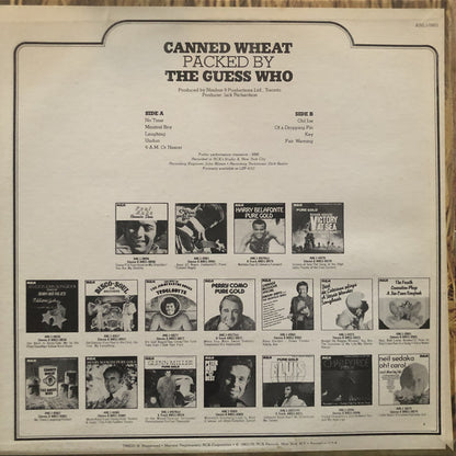 Guess Who, The : Canned Wheat (LP,Album,Reissue)