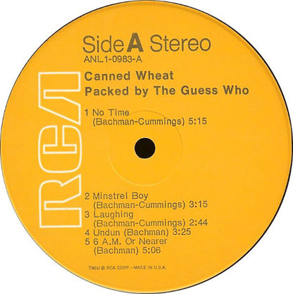 Guess Who, The : Canned Wheat (LP,Album,Reissue)