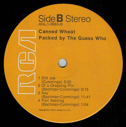 Guess Who, The : Canned Wheat (LP,Album,Reissue)