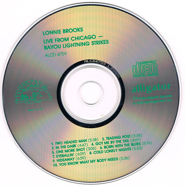 Lonnie Brooks : Live From Chicago - Bayou Lightning Strikes (Album,Reissue)