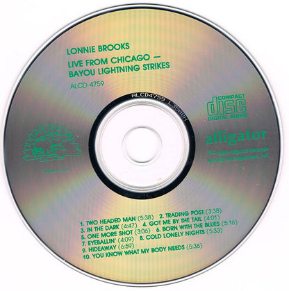 Lonnie Brooks : Live From Chicago - Bayou Lightning Strikes (Album,Reissue)