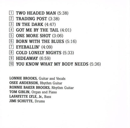 Lonnie Brooks : Live From Chicago - Bayou Lightning Strikes (Album,Reissue)