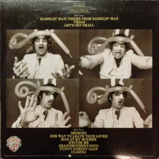 Steve Martin (2) : Let's Get Small (LP,Album)