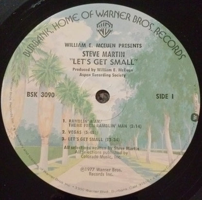 Steve Martin (2) : Let's Get Small (LP,Album)