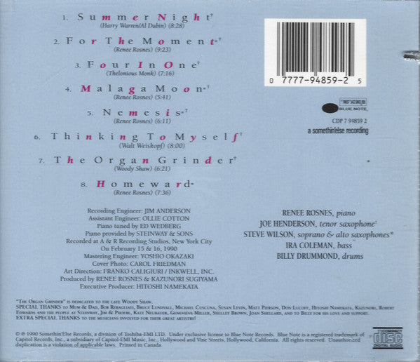 Renee Rosnes : For The Moment (Album)