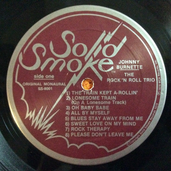 Johnny Burnette / Johnny Burnette Trio, The : Tear It Up (LP,Mono,Compilation)