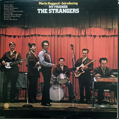 Merle Haggard - Introducing My Friends Strangers (5), The : Merle Haggard - Introducing My Friends The Strangers (LP,Stereo)