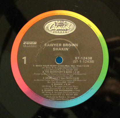 Sawyer Brown : Shakin' (LP,Album)