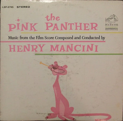 Henry Mancini : The Pink Panther (Music From The Film Score) (LP,Album,Stereo)