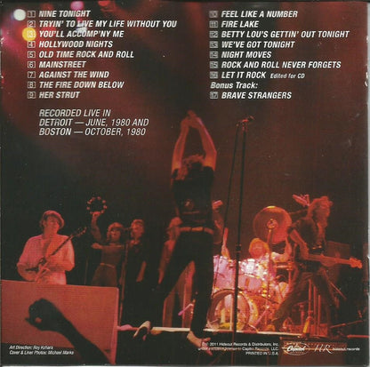 Bob Seger And The Silver Bullet Band : Nine Tonight (Album,Reissue,Remastered)
