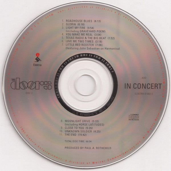 Doors, The : In Concert (Compilation,Remastered)