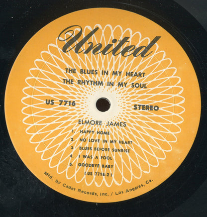 Elmore James : The Blues In My Heart The Rhythm In My Soul (LP,Album,Reissue,Stereo)