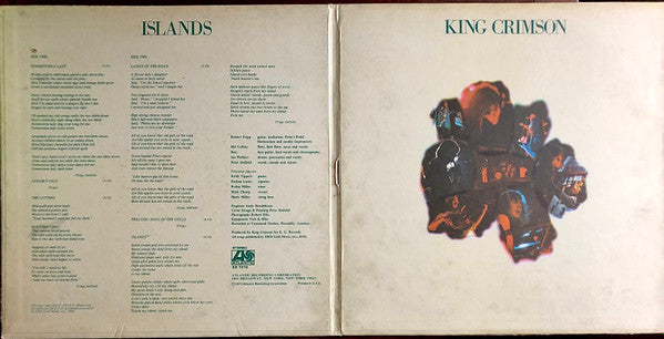 King Crimson : Islands (LP,Album)