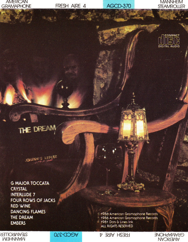 Mannheim Steamroller : Fresh Aire 4 (Album)