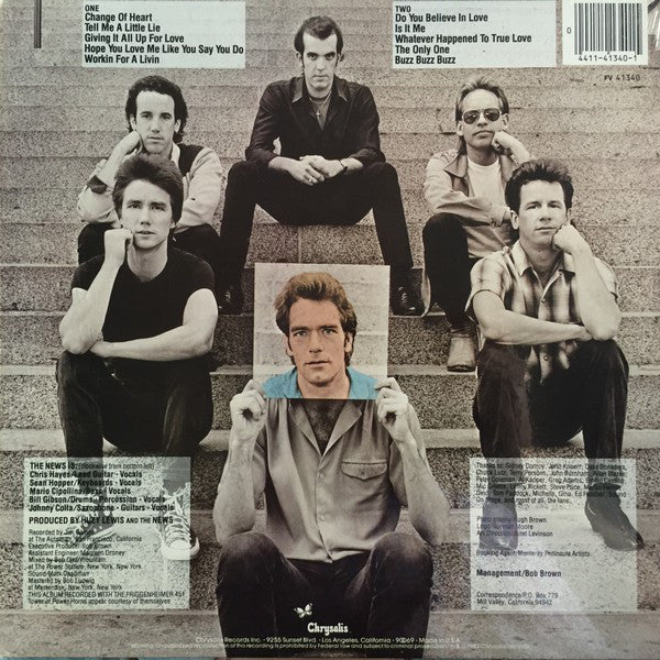 Huey Lewis & The News : Picture This (LP,Album,Reissue)
