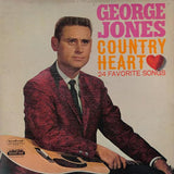 George Jones (2) : Country Heart (LP,Compilation,Club Edition,Mono)