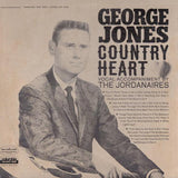 George Jones (2) : Country Heart (LP,Compilation,Club Edition,Mono)