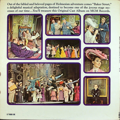 Marian Grudeff, Raymond Jessel - Fritz Weaver, Inga Swenson, Martin Gabel : Baker Street - A Musical Adventure Of Sherlock Holmes (LP,Album,Mono)