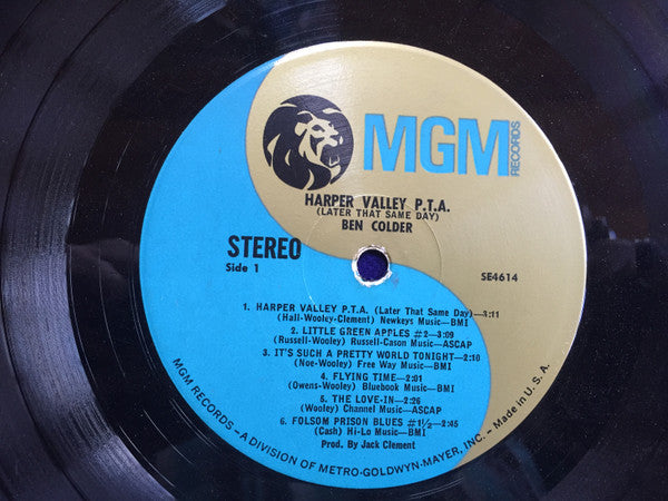 Ben Colder : Harper Valley P.T.A.  (LP)
