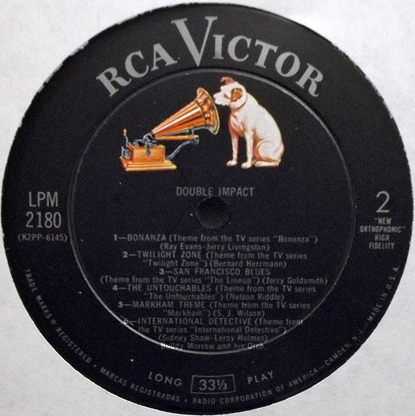 Buddy Morrow : Double Impact (LP,Album,Mono)