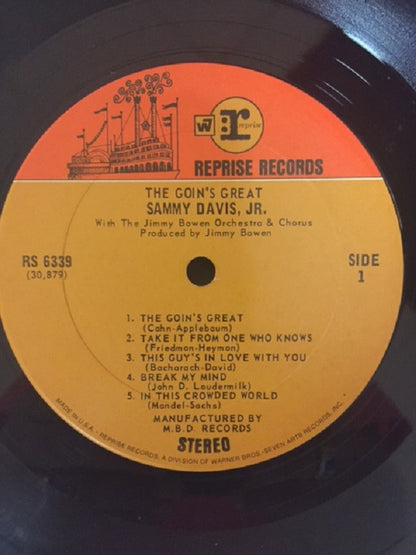 Sammy Davis Jr. : The Goin's Great (LP,Album)