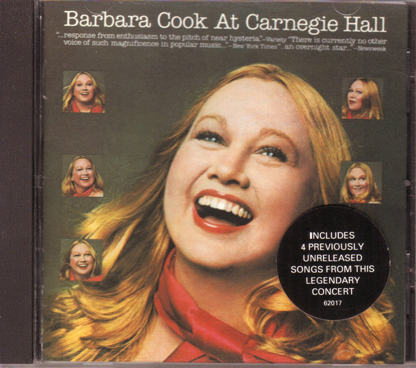 Barbara Cook : Barbara Cook At Carnegie Hall (Reissue,Remastered)
