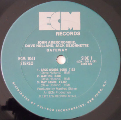 John Abercrombie / Dave Holland / Jack DeJohnette : Gateway (LP,Album)