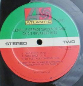 Chic : Les Plus Grands Succes De Chic = Chic's Greatest Hits (LP,Compilation,Stereo)