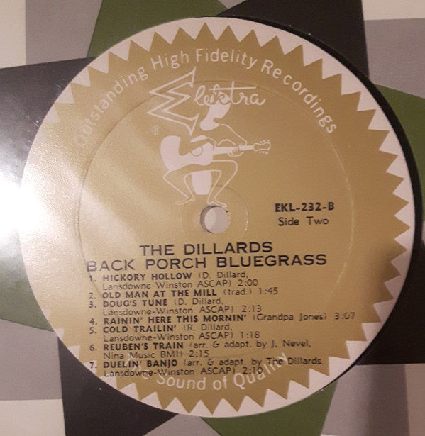 Dillards, The : Back Porch Bluegrass (LP,Album,Mono)