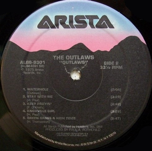 Outlaws : Outlaws (LP,Album,Reissue)
