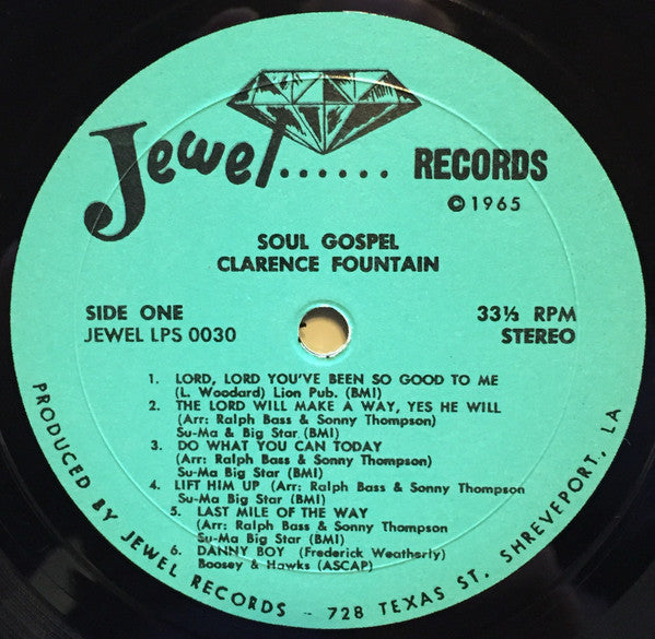 Clarence Fountain : Soul Gospel (LP,Album)