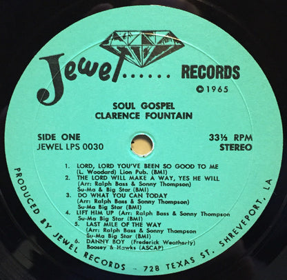 Clarence Fountain : Soul Gospel (LP,Album)
