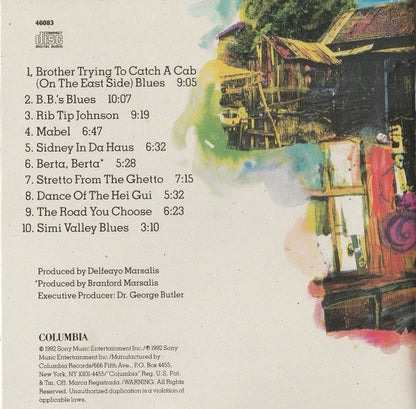 Branford Marsalis : I Heard You Twice The First Time (Album)