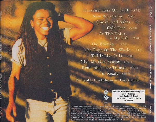 Tracy Chapman : New Beginning (Album,Club Edition)
