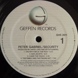 Peter Gabriel : Security (LP,Album,Stereo)