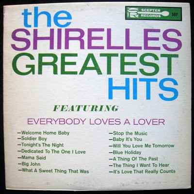 Shirelles, The : The Shirelles Greatest Hits (LP,Compilation,Mono)
