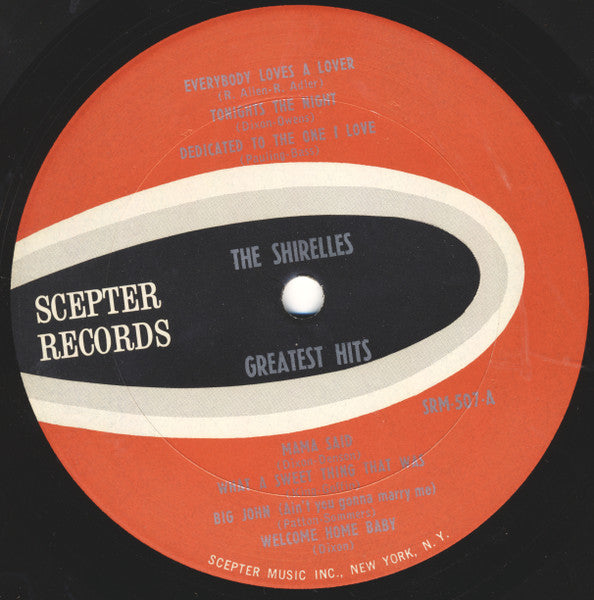 Shirelles, The : The Shirelles Greatest Hits (LP,Compilation,Mono)